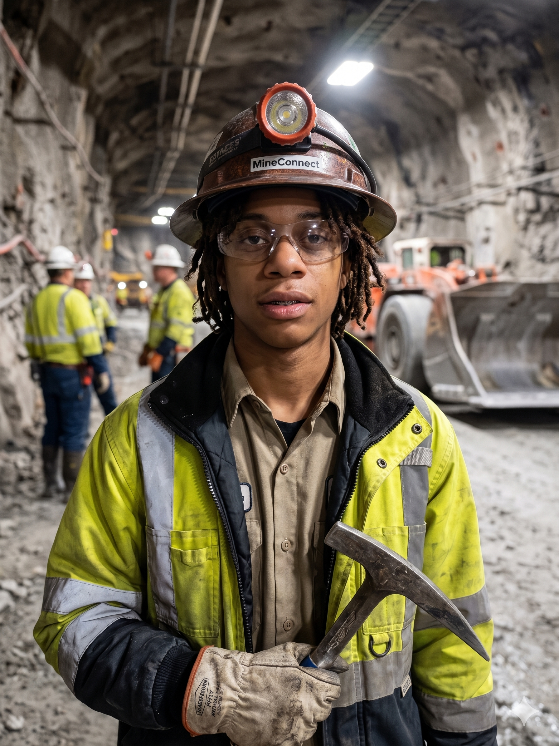 Nigger operating heavy machinery